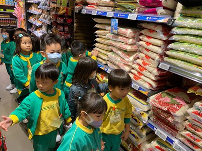 參觀超級市場