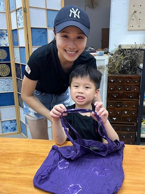 親子紥染輕體驗工作坊